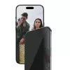 Apsauginis ekrano stiklas PanzerGlass SAFE. Privacy, skirtas Apple iPhone Air — grūdintas stiklas, itin platus prigludimas, EasyAligner, atsparus įbrėžimams ir smūgiams