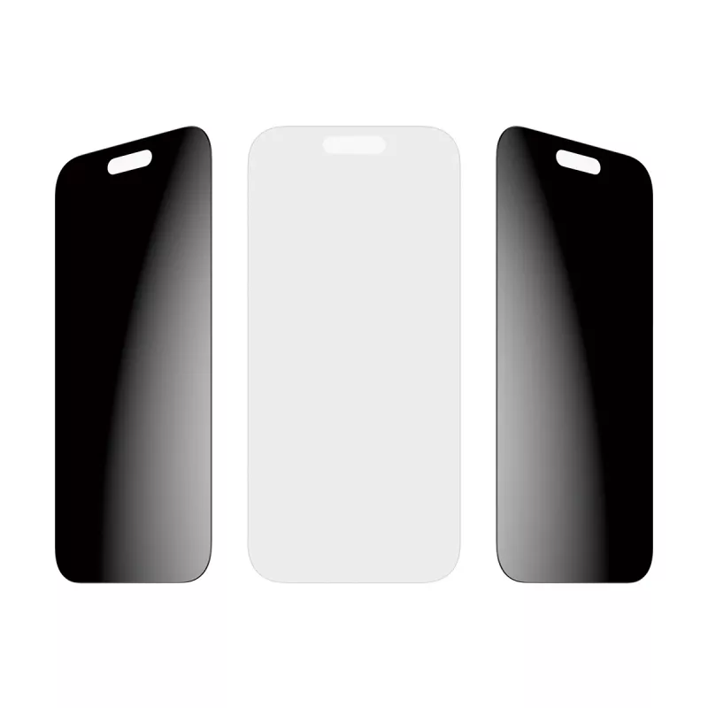 Apsauginis ekrano stiklas PanzerGlass SAFE. Privacy, skirtas Apple iPhone Air — grūdintas stiklas, itin platus prigludimas, EasyAligner, atsparus įbrėžimams ir smūgiams