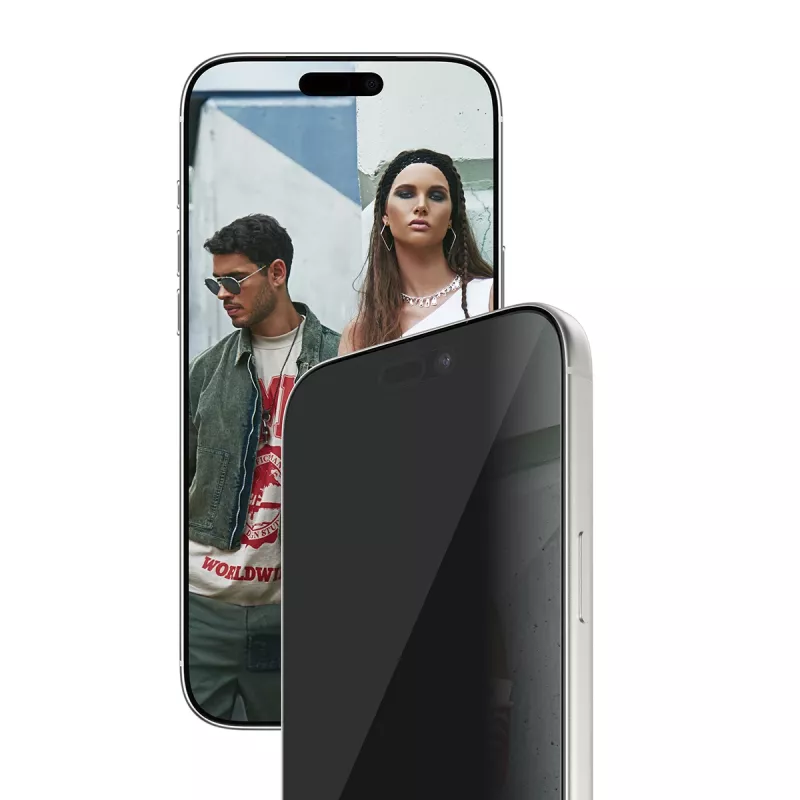 PanzerGlass SAFE. by ® 2-Way Privacy Screen Protector iPhone 17 Pro Max | Ultra-Wide Fit su EasyAligner