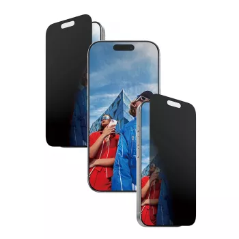 PanzerGlass ® 2-Way Privacy Screen Protector iPhone 17 | iPhone 16 Pro | Ultra-Wide Fit su EasyAligner