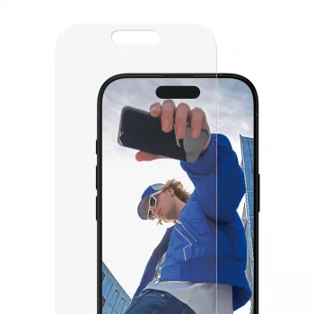PanzerGlass ® Ekrano apsauga iPhone 17 | iPhone 16 Pro | Classic Fit su EasyAligner