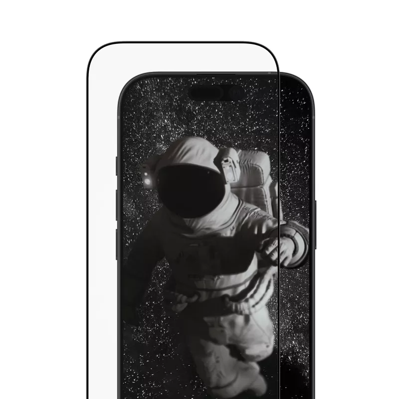 PanzerGlass ® Ceramic II ekrano apsauga iPhone 17 | iPhone 16 Pro | Ultra-Wide Fit su EasyAligner