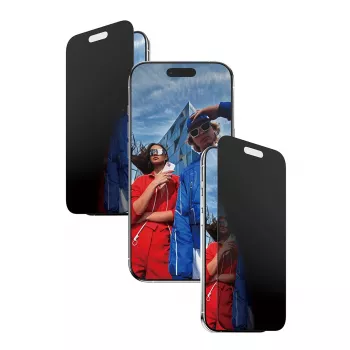 PanzerGlass ® 2-Way privatumo ekrano apsauga iPhone Air | Ultra-Wide Fit su EasyAligner