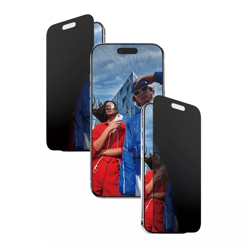 PanzerGlass ® 2-Way privatumo ekrano apsauga iPhone Air | Ultra-Wide Fit su EasyAligner