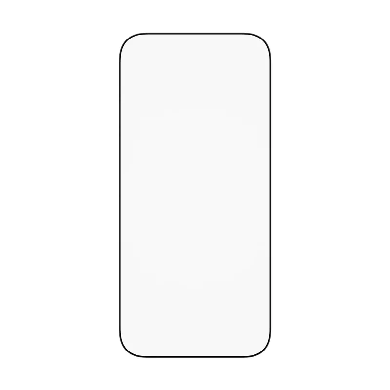 Apsauginis stiklas PanzerGlass Ceramic II, skirtas iPhone Air Ultra-Wide Fit su EasyAligner, grūdintas stiklas, PET, silikonas, skaidrus, 1 vnt.