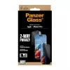 PanzerGlass ® 2-Way Privacy Screen Protector iPhone 17 Pro | Ultra-Wide Fit su EasyAligner