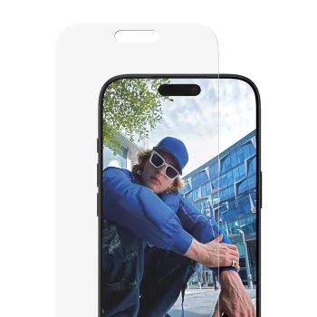 PanzerGlass® Ekrano apsauga iPhone 17 Pro Max | Classic Fit su EasyAligner