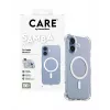Dėklas PanzerGlass CARE by Fashionable Case Samba Skaidrus su balta MagSafe iPhone 17
