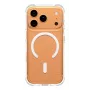 PanzerGlass CARE™ by ® Samba dėklas permatomas su balta MagSafe iPhone 17 Pro