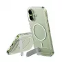 PanzerGlass CARE by Feature dėklas, permatomas su atrama ir MagSafe, skirtas iPhone 17