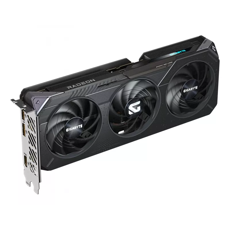 GIGABYTE Radeon RX 9060 XT GAMING OC 16G vaizdo plokštė - 16GB GDDR6, 128bit, PCI-E 5.0, 3320 MHz šerdies dažnis, 2 x DisplayPort, 1 x HDMI, GV-R9060XTGAMING OC-16GD
