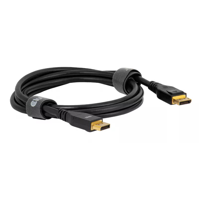 CLUB3D DisplayPort™ 2.1 VESA DP80 Certified kabelis 8K240Hz 2m/6.56ft