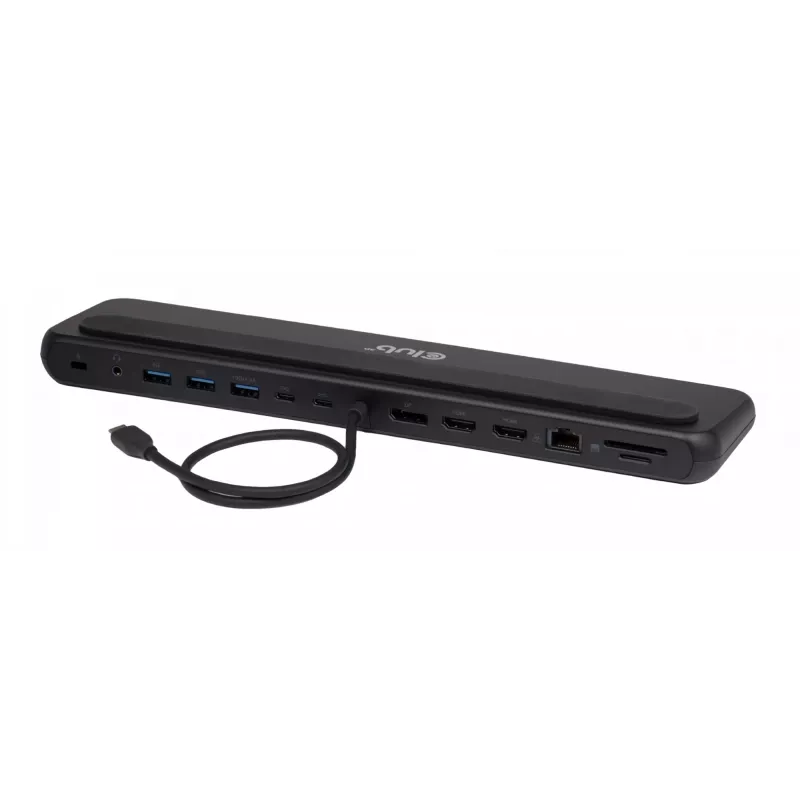 Dokingo stotelė club 3d CSV-2541 USB-C su HDMI ir DisplayPort išvestimis