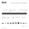 Dokingo stotelė club 3d CSV-2541 USB-C su HDMI ir DisplayPort išvestimis