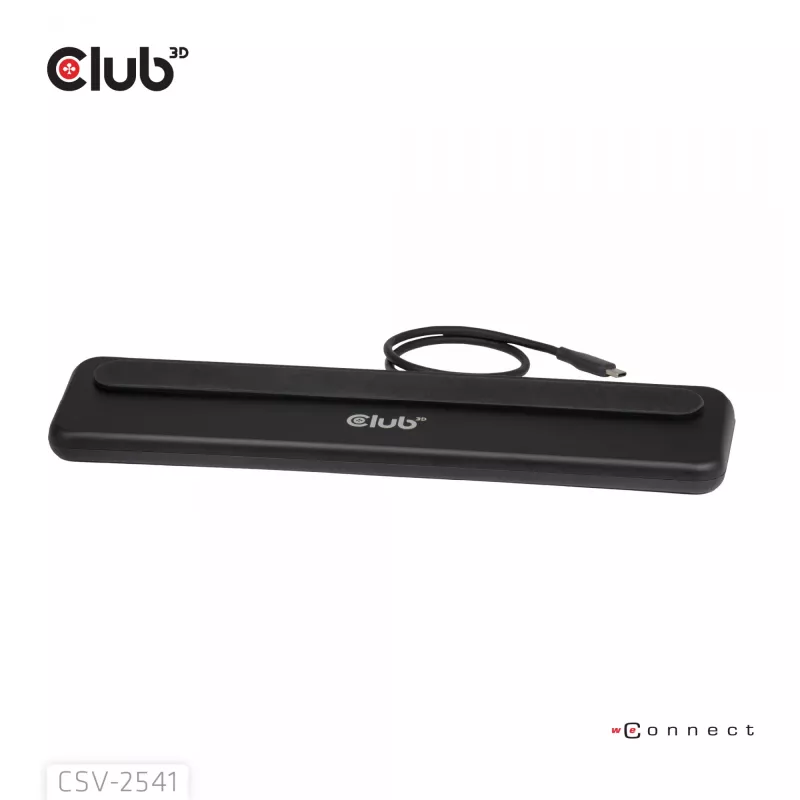 Dokingo stotelė club 3d CSV-2541 USB-C su HDMI ir DisplayPort išvestimis