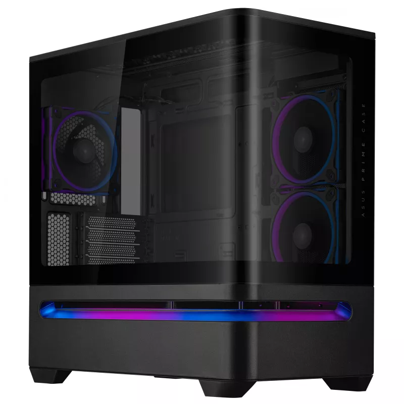 ASUS PRIME AP202 ARGB Midi Tower juoda