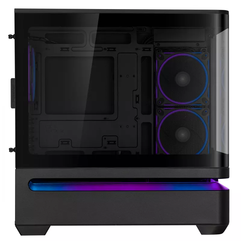 ASUS PRIME AP202 ARGB Midi Tower juoda