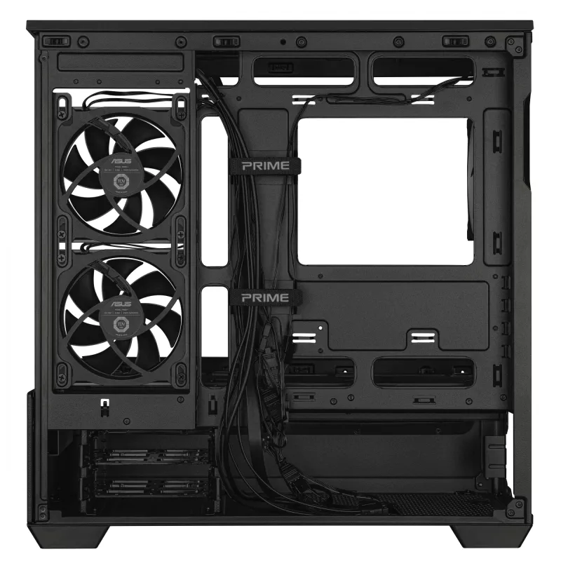 ASUS PRIME AP202 ARGB Midi Tower juoda