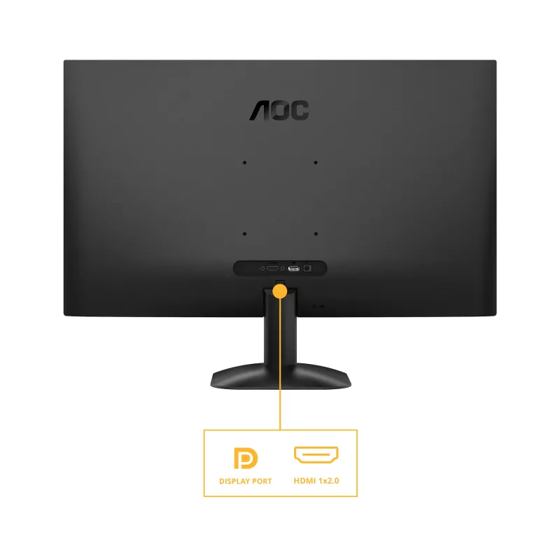 AOC B3 Q27B35S3 kompiuterio monitorius 68,6 cm (27 colių) 2560 x 1440 pikselių Quad HD LED juodas