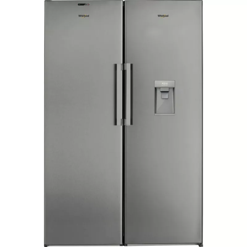 Whirlpool UW8 F2Y XBI F 2 vertikalus šaldiklis, laisvai pastatomas, 263 l, nerūdijantis plienas