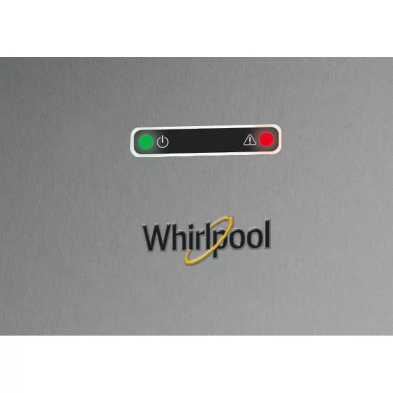 Whirlpool UW8 F2Y XBI F 2 vertikalus šaldiklis, laisvai pastatomas, 263 l, nerūdijantis plienas