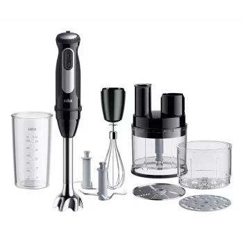 Braun MultiQuick 5 Pro MQ 55755 M 0,6 l panardinamasis trintuvas 1000 W juodas