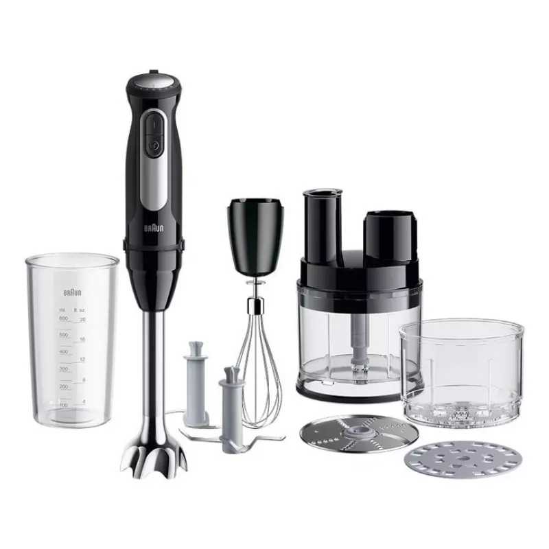 Braun MultiQuick 5 Pro MQ 55755 M 0,6 l panardinamasis trintuvas 1000 W juodas