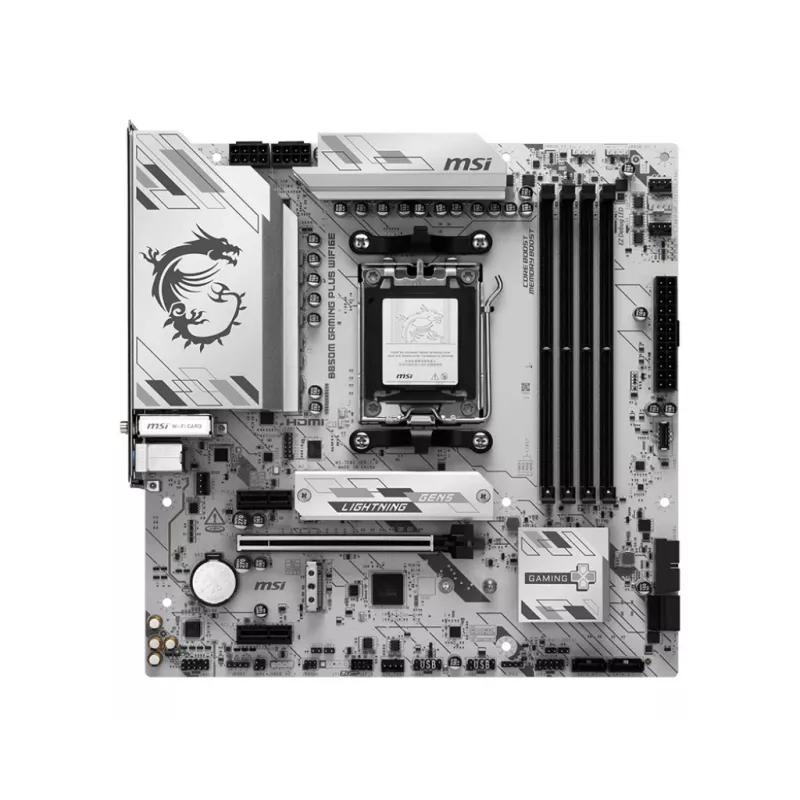 MSI B850M GAMING PLUS WIFI6E pagrindinė plokštė AMD B850 Socket AM5 micro ATX