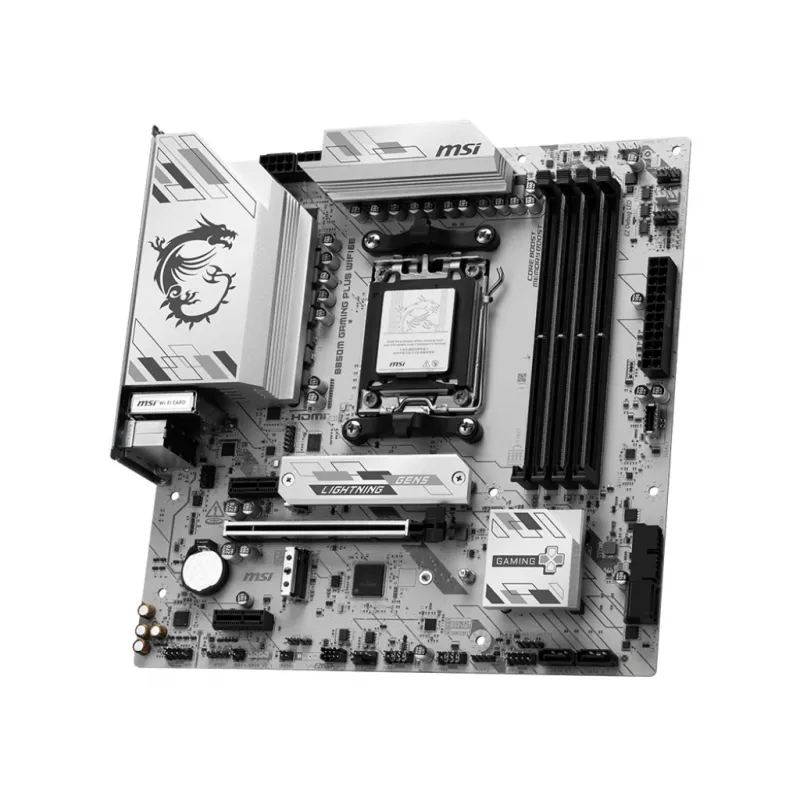 MSI B850M GAMING PLUS WIFI6E pagrindinė plokštė AMD B850 Socket AM5 micro ATX
