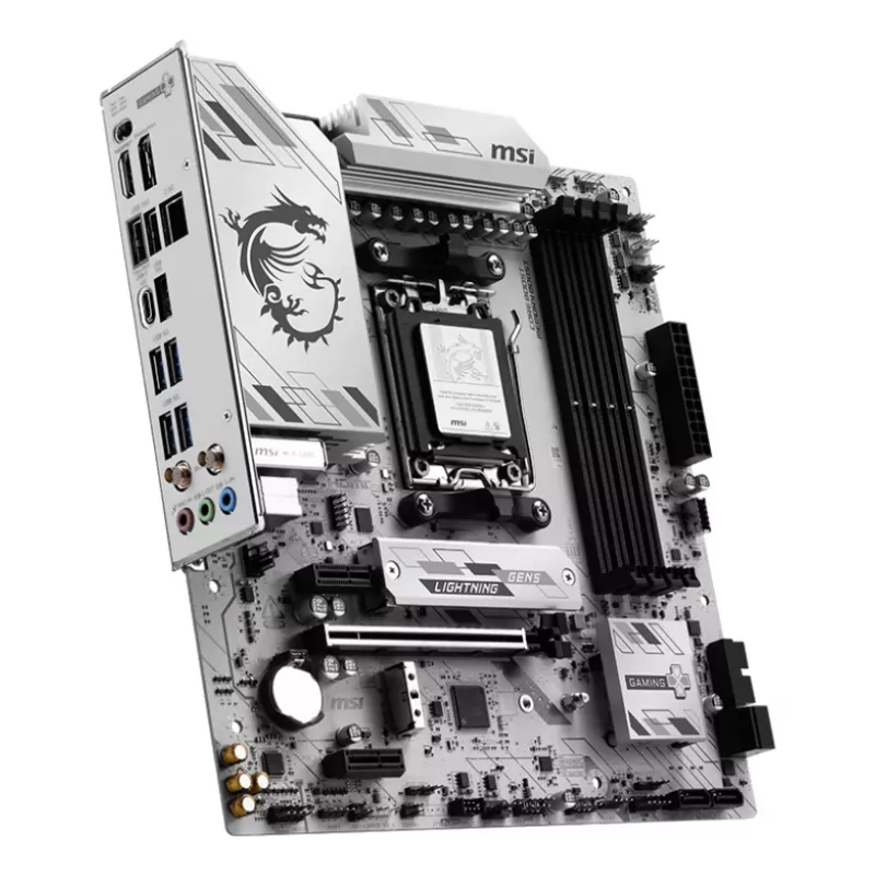 MSI B850M GAMING PLUS WIFI6E pagrindinė plokštė AMD B850 Socket AM5 micro ATX