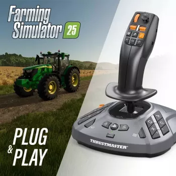 Thrustmaster SimTask FarmStick Juoda Flightstick Analogue / Digital PC, PlayStation 5