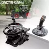 Thrustmaster SimTask FarmStick Juoda Flightstick Analogue / Digital PC, PlayStation 5