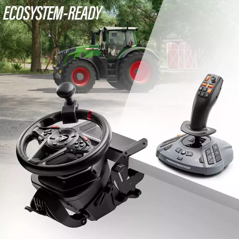 Thrustmaster SimTask FarmStick Juoda Flightstick Analogue / Digital PC, PlayStation 5