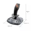 Thrustmaster SimTask FarmStick Juoda Flightstick Analogue / Digital PC, PlayStation 5