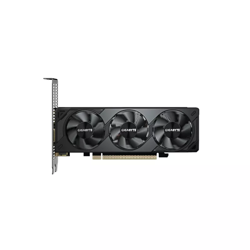 GIGABYTE GeForce RTX 5050 OC Low Profile 8G vaizdo plokštė - 8GB GDDR6, 128bit, PCI-E 5.0, 2587MHz šerdies dažnis, 2 x DP, 2 x HDMI, NVIDIA DLSS 4, GV-N5050OC-8GL