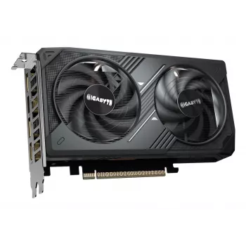 GIGABYTE GeForce RTX 5050 WINDFORCE OC 8G vaizdo plokštė – 8 GB GDDR6, 128 bitų, PCI-E 5.0, 2587 MHz branduolio dažnis, 2 x DP, 2 x HDMI, NVIDIA DLSS 4, GV-N5050WF2OC-8GD
