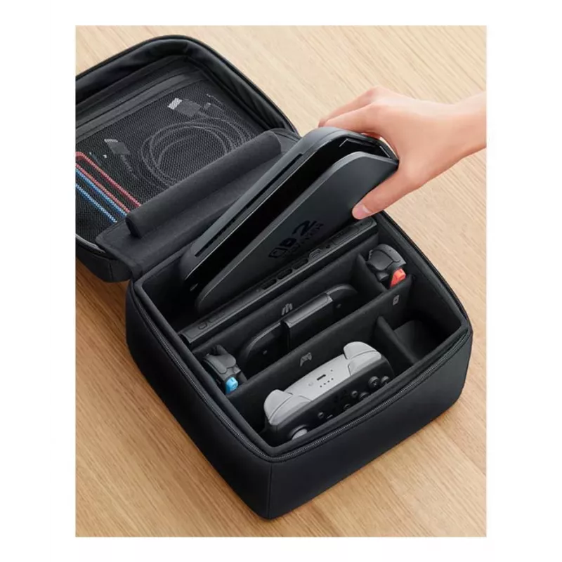 Nintendo Switch 2 All-In-One Carrying Case, Travel case, Nintendo, Juoda, Nintendo Switch 2, Zipper