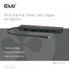 CLUB3D CSV-2553 sąsajos šakotuvas USB Type-C 5000 Mbit/s Juoda