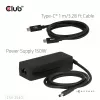 Docking stotelė CLUB 3D 14-1 USB-C Quad Display USB4 su 2× USB 2.0 prievadais