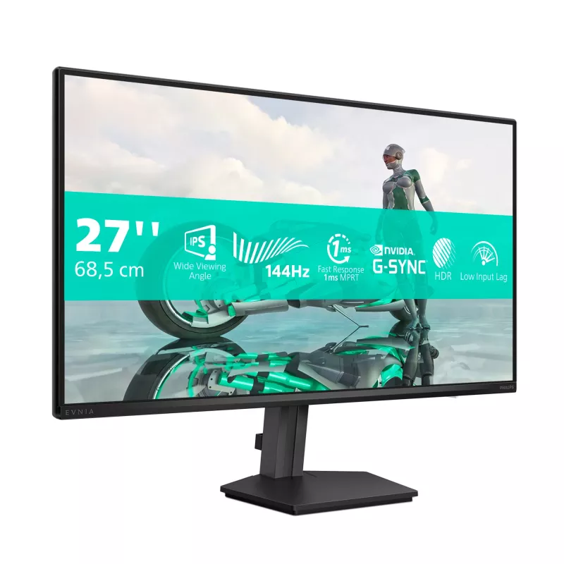 Philips Evnia 3000 27M2N3200NF/00 kompiuterio monitorius 68,6 cm (27 col.) 1920 x 1080 pikselių Full HD LCD pilka
