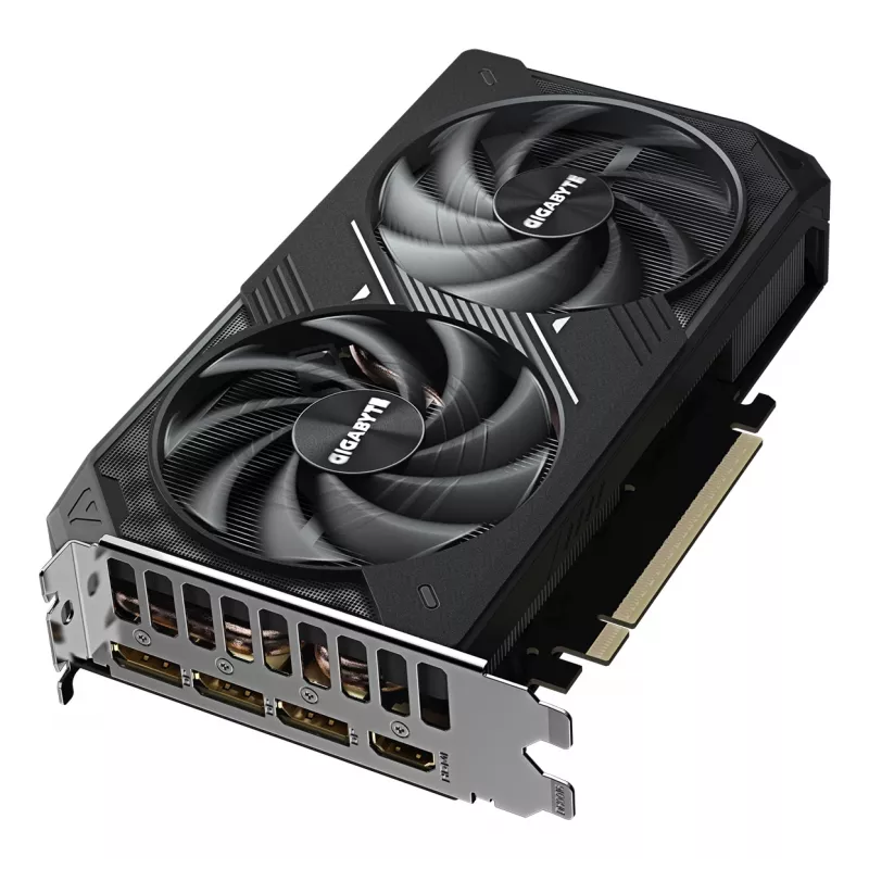 GIGABYTE GeForce RTX 5060 Ti WINDFORCE MAX OC 8G vaizdo plokštė - 8 GB GDDR7, 128 bitų, PCI-E 5.0, 2587 MHz branduolio dažnis, 3 x DP, 1 x HDMI, NVIDIA DLSS 4, GV-N506TWF2MAX OC-8GD