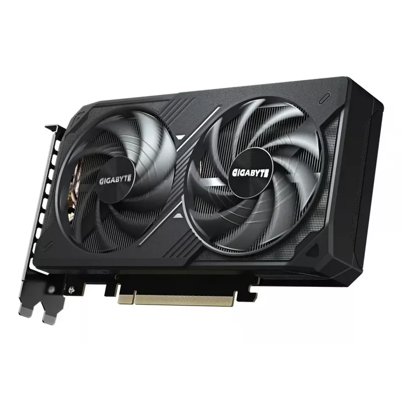 Vaizdo plokštė GIGABYTE GeForce RTX 5060 Ti 16GB GDDR7 PCIe 5.0, 128 bitų, 28000 MHz, WINDFORCE 2X, 2 lizdų, 208×120×40 mm