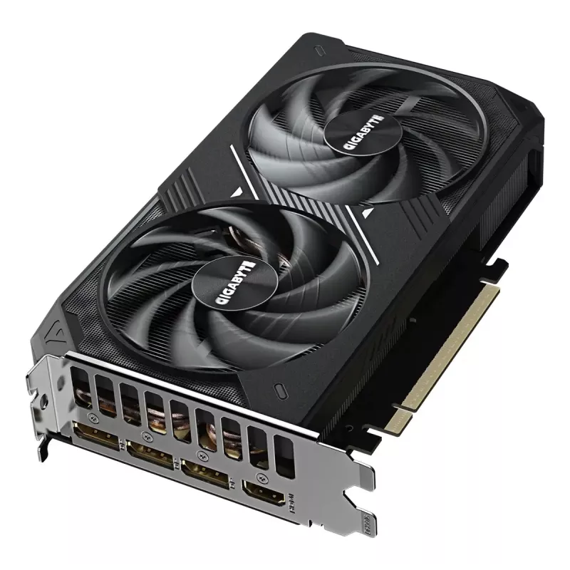Vaizdo plokštė GIGABYTE GeForce RTX 5060 Ti 16GB GDDR7 PCIe 5.0, 128 bitų, 28000 MHz, WINDFORCE 2X, 2 lizdų, 208×120×40 mm