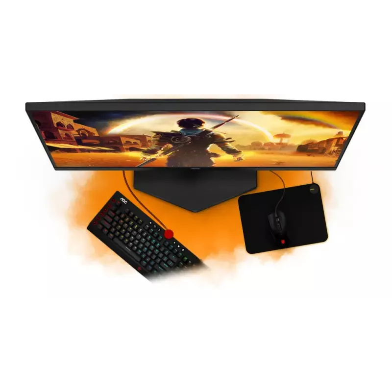 AOC G4 Q27G42XE kompiuterio monitorius 68,6 cm (27 colių) 2560 x 1440 Quad HD juodas, raudonas