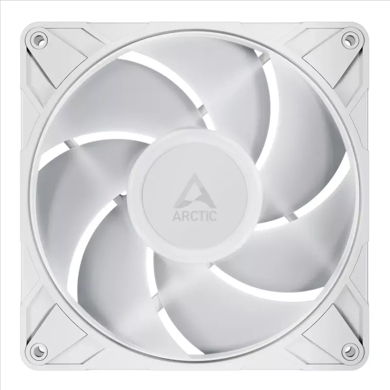 ARCTIC P14 Pro A-RGB (baltas) 140 mm A-RGB PWM ventiliatorius su kabelio skirstytuvu