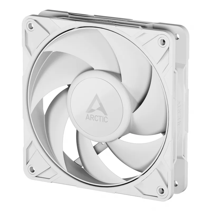 ARCTIC Freezer P12 Pro PST (White) - 120 mm PWM ventiliatorius su kabelio skirstytuvu