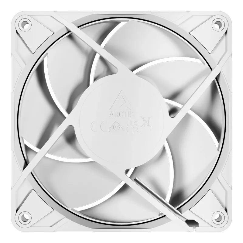 ARCTIC Freezer P12 Pro PST (White) - 120 mm PWM ventiliatorius su kabelio skirstytuvu