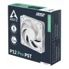 ARCTIC Freezer P12 Pro PST (White) - 120 mm PWM ventiliatorius su kabelio skirstytuvu