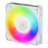 ARCTIC Freezer P12 Pro A-RGB (White) - 120 mm A-RGB PWM ventiliatorius su kabelio dalikliu