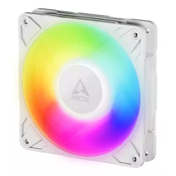 ARCTIC Freezer P12 Pro A-RGB (White) - 120 mm A-RGB PWM ventiliatorius su kabelio dalikliu